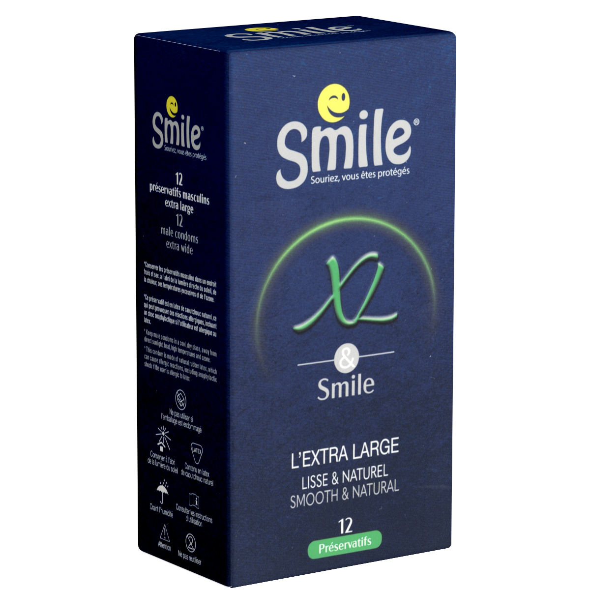 Smile «XL & Smile» L’extra Large, 12 Kondome