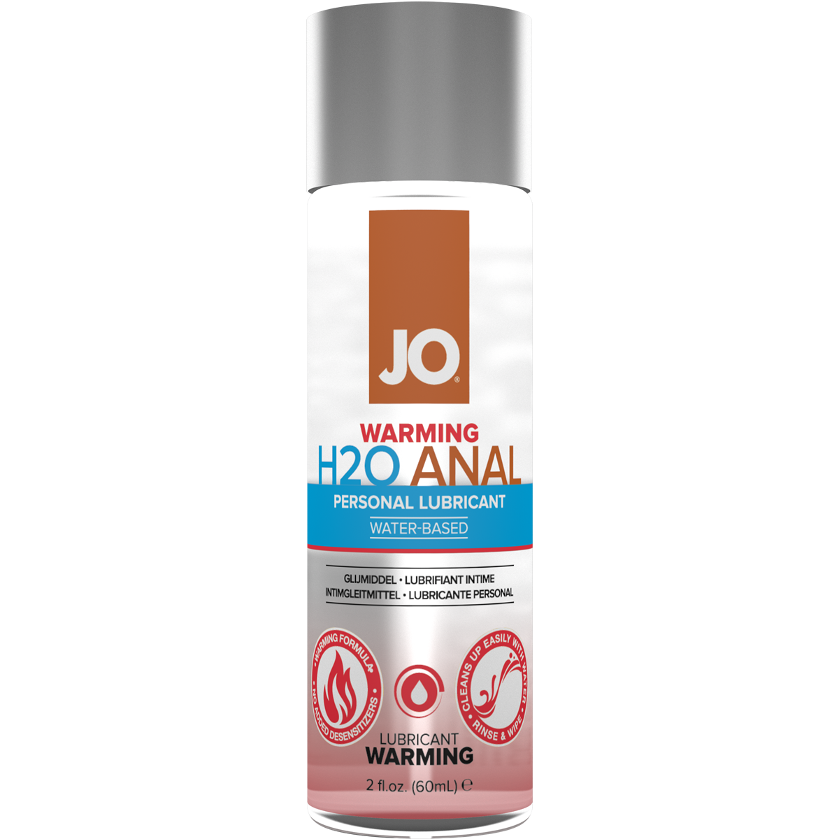 System JO H2O Anal Warming 60ml