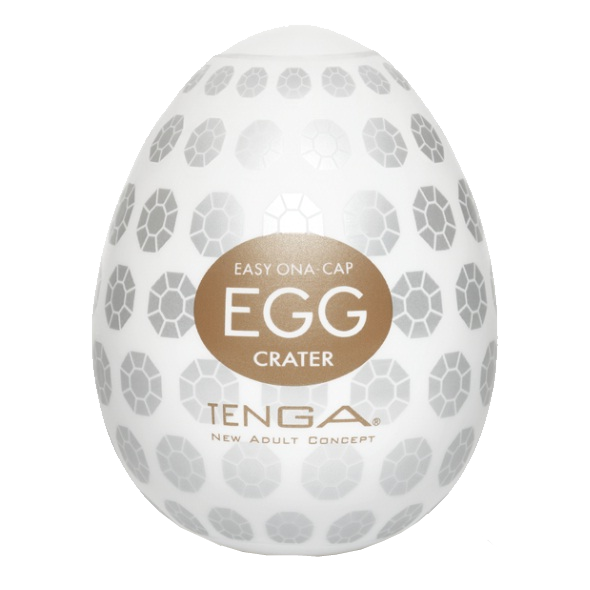 Tenga Egg «Crater» Einmal-Masturbator mit stimulierender Struktur (Riesen-Noppen)