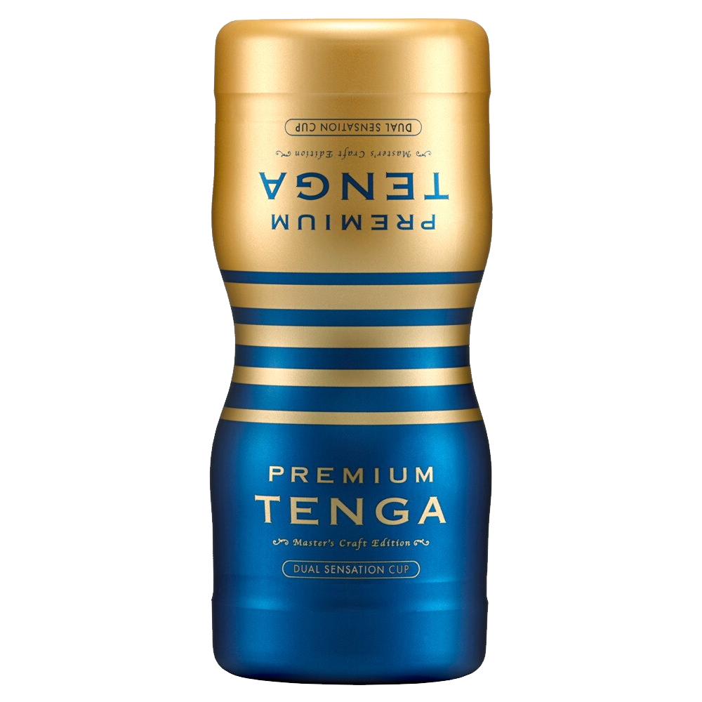 Tenga Premium «Dual Sensation Cup» Masturbator mit Innenstruktur - beidseitig verwendbar!
