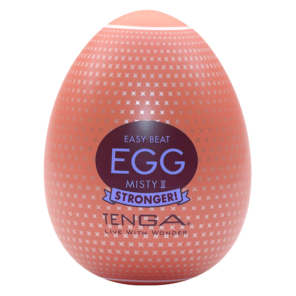 Tenga Egg Stronger «Misty II» Einmal-Masturbator mit stimulierender Struktur (Zacken-Noppen)
