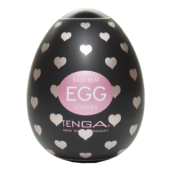 Tenga Egg «Lovers» Einmal-Masturbator für Paare - mit Herz-Struktur