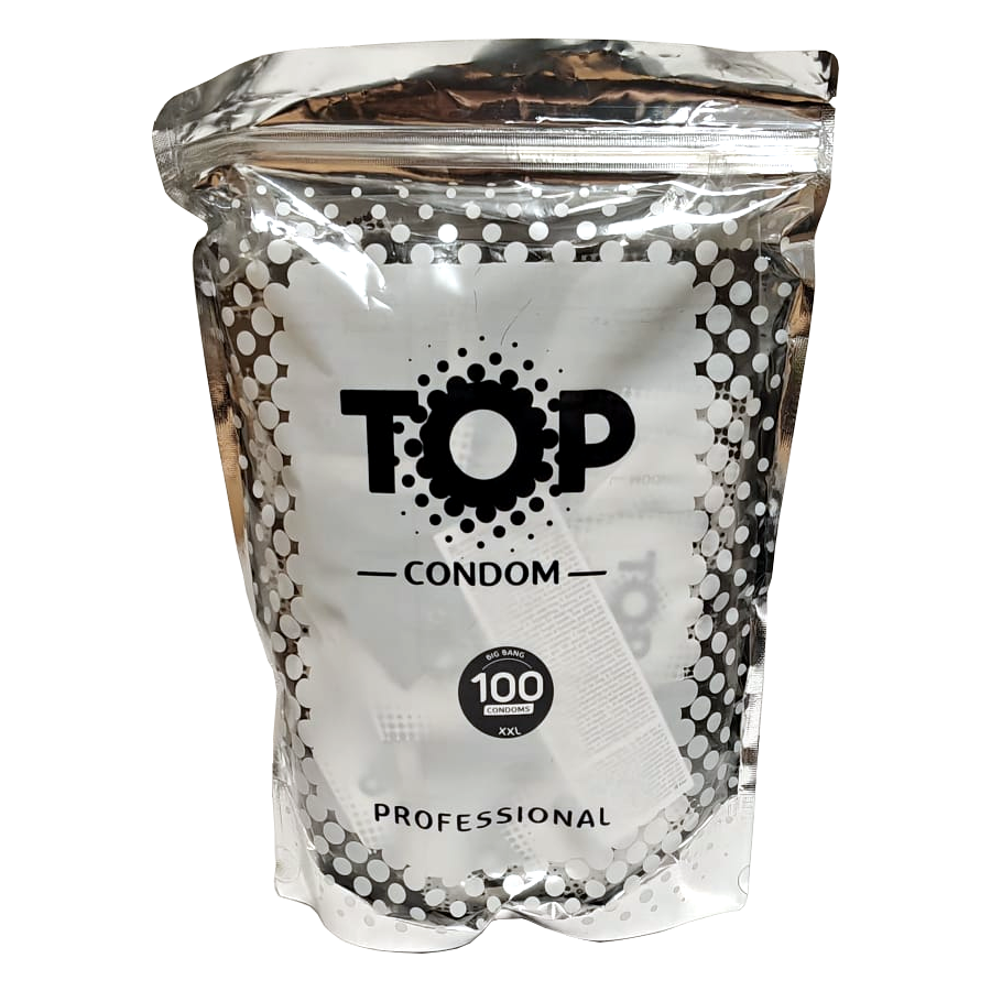 TOP «Big Bang» XXL, 100 Kondome mit mehr Komfort für große Größen