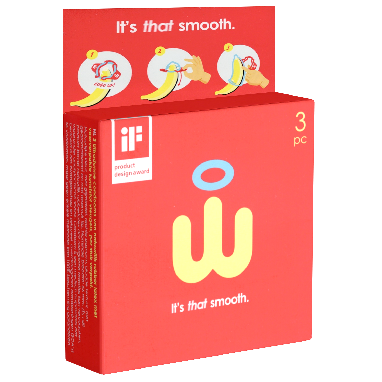 Wingman Condoms, 3 pieces