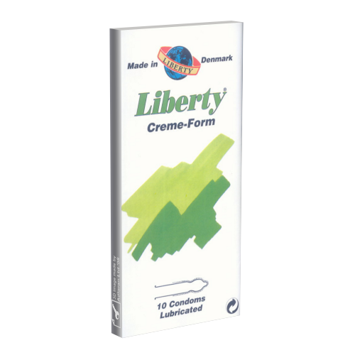 Worlds Best «Liberty Cream Form» 10 anatomisch geformte Kondome mit viel Gleitgel