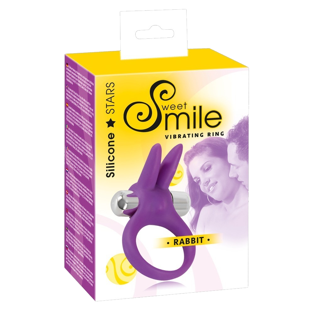 You2Toys Smile Rabbit Penisring  3,5 cm, Vibration, Silikon (aus der  Kondomotheke - Kondome, Gleitgel und mehr online kaufen)