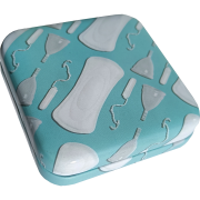 Kondombox: Grün (Tampons & Co)