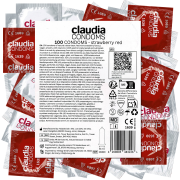 claudia «Strawberry Red» 100 Kondome