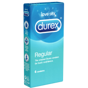 Durex �Regular� 6 Markenkondome