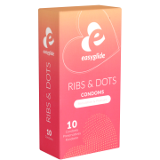 Ribs & Dots: ribbed and dotted condoms