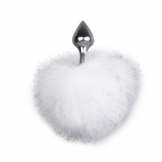 Bunny Tail Plug: weiß und flauschig