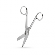 Bondage Schere: mit abgerundeten Spitzen
