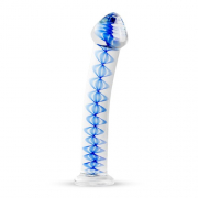 Glas-Dildo: anal und vaginal verwendbar