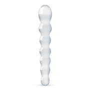 Glas-Dildo: anal und vaginal verwendbar