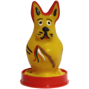 Scherzkondom: Osterhase (gelb)