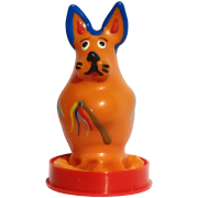 Scherzkondom: Osterhase (orange)