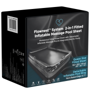 Queen 2in1: wasserdichtes Massagesystem 2in1