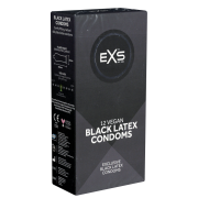 Black Latex: schwarzes Latex mit Köpfchen