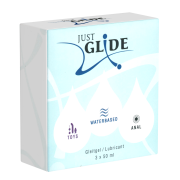 Just Glide: Probierset mit 3 Sorten (3x50ml)