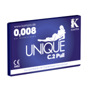 Unique Pull: latexfrei und mit Abziehbändchen