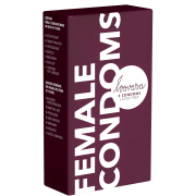 Female Condom: can be used during menstruation