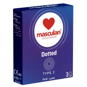 Typ 3 dotted: rosa und mit Noppen