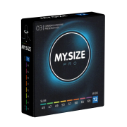 My.Size PRO 72 mm: the largest condoms