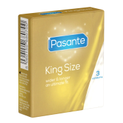 King Size: ideal für Männer, denen Standardkondome zu eng sind