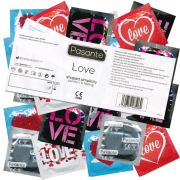 Love: 4 Foliendesigns mit Liebesmotiv