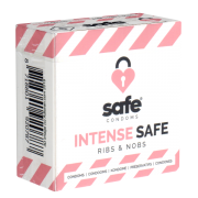 Intense Safe: textured for surprising stimulation