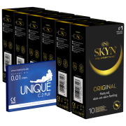 SKYN Value Pack: 1x Kamyra Unique Pull 3 condoms for free