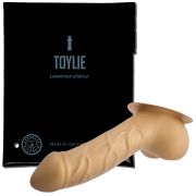 Latex-Penishülle CARLOS mit Basis-Platte