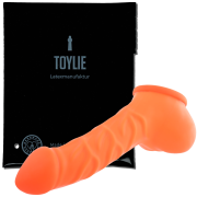 Latex-Penishülle FRANZ neon-orange