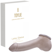 Latex Penis Sleeve ADAM 5.5 silver