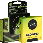 Kondomotheke® Glow Mix Nr.2 - glowing condoms