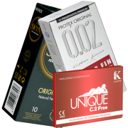 Kondomotheke® Latex Free Condoms Mix 3C