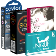 Kondomotheke® Latex Free Condoms Mix 4B