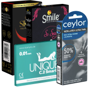 Kondomotheke® Latexfreie Kondome Probierset 4B