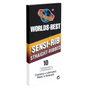 Sensi-Rib Straight-Ribbed: mit weichen Rillen