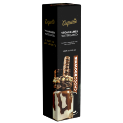 Coquette CHIC DESIRE «Choco Brownie» 100ml glutenfreies und veganes Gleitgel mit Schoko-Geschmack, mit Aloe Vera