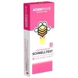 Horny Hive «Vaginaler pH Schnelltest» STI Selbsttest, Packung mit 3 Stück
