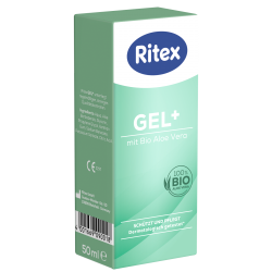 Ritex «GEL+» 50ml superfeuchtes Gleitgel mit Bio Aloe Vera - für trockene Haut