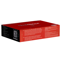 Unilatex «Red - Strawberry Aroma» 144 red condoms with strawberry flavour