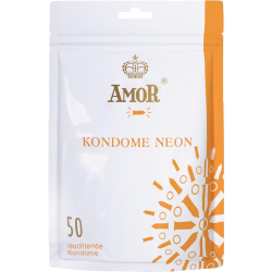 Amor «Neon» 50 glowing condoms for fluorescent pleasure