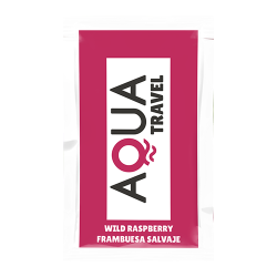 AQUA «Travel» Wild Raspberry, 6ml wasserbasiertes Gleitgel mit Geschmack für Oralverkehr