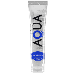 AQUA «Waterbased Lubricant» 100ml wasserbasiertes Gleitgel für natürliche Intim-Momente