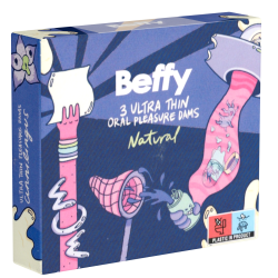 Asha «Beffy Oral Dam» 3 geruchsneutrale Lecktücher