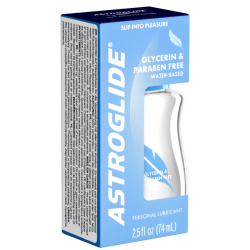 Astroglide «Glycerine & Paraben Free» 74ml hypoallergenes Gleitgel ohne Glyzerin - auf Wasserbasis und für Veganer geeignet