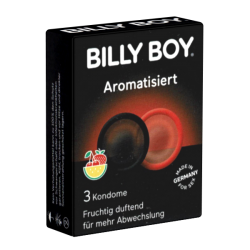 Billy Boy «Aroma» 3 fruchtige Kondome für leckeren Oralverkehr