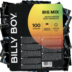 Billy Boy «Big Mix» 100 Kondome im Mix Sortiment, Vorratspackung